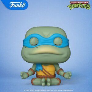 Funko POP! TMNT 2 Leonardo Meditating Teenage Mutant Ninja Turtles #1610!